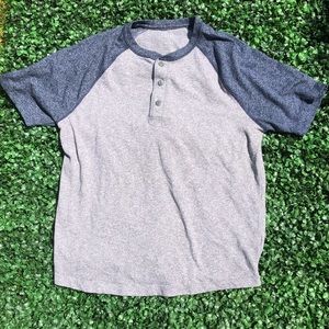 Baseball Henley Tee